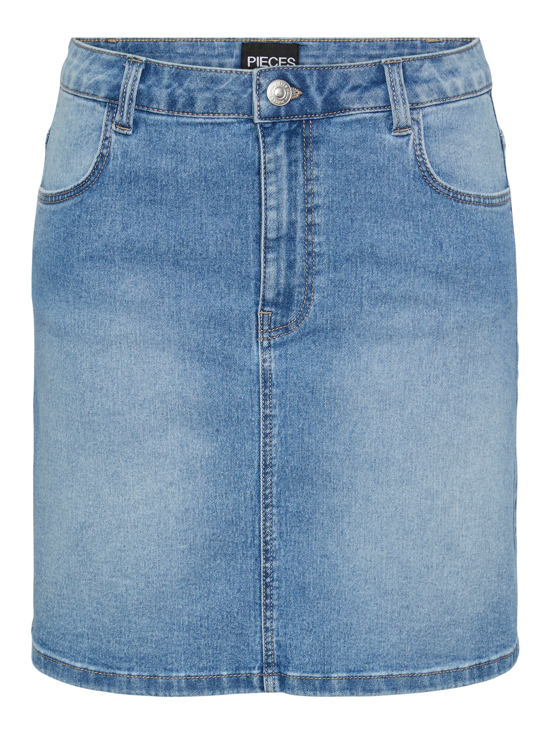 PCPEGGY Skirt - Light Blue Denim